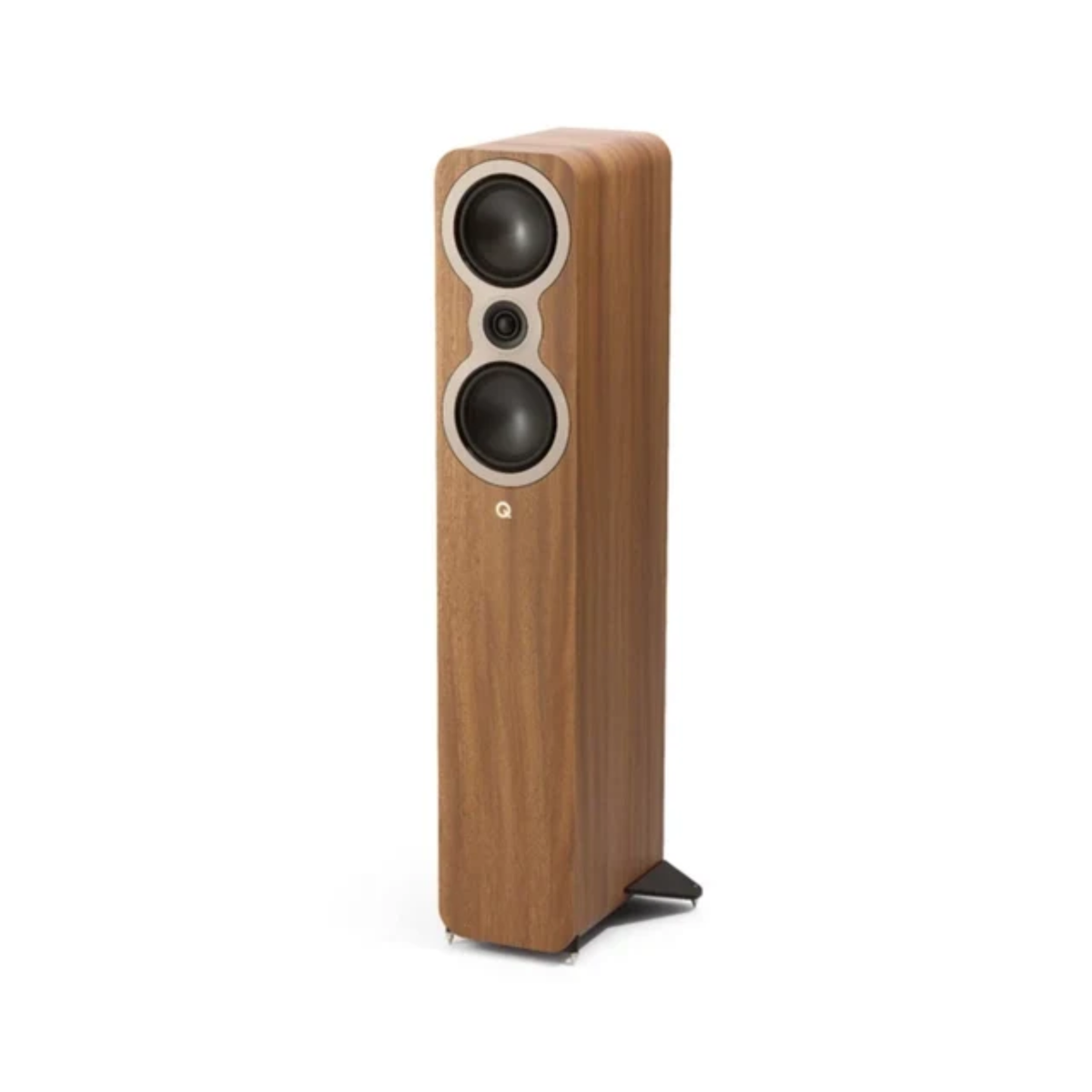 Marantz PM6007 Stereo Amplifier (Black) + Q Acoustics 3040C - 2-Way Floorstanding Speakers (Oak) (Stereo Bundle Package)