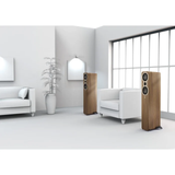 Q Acoustics 3040C - 2-Way Floorstanding Speakers (Pair) (Oak)