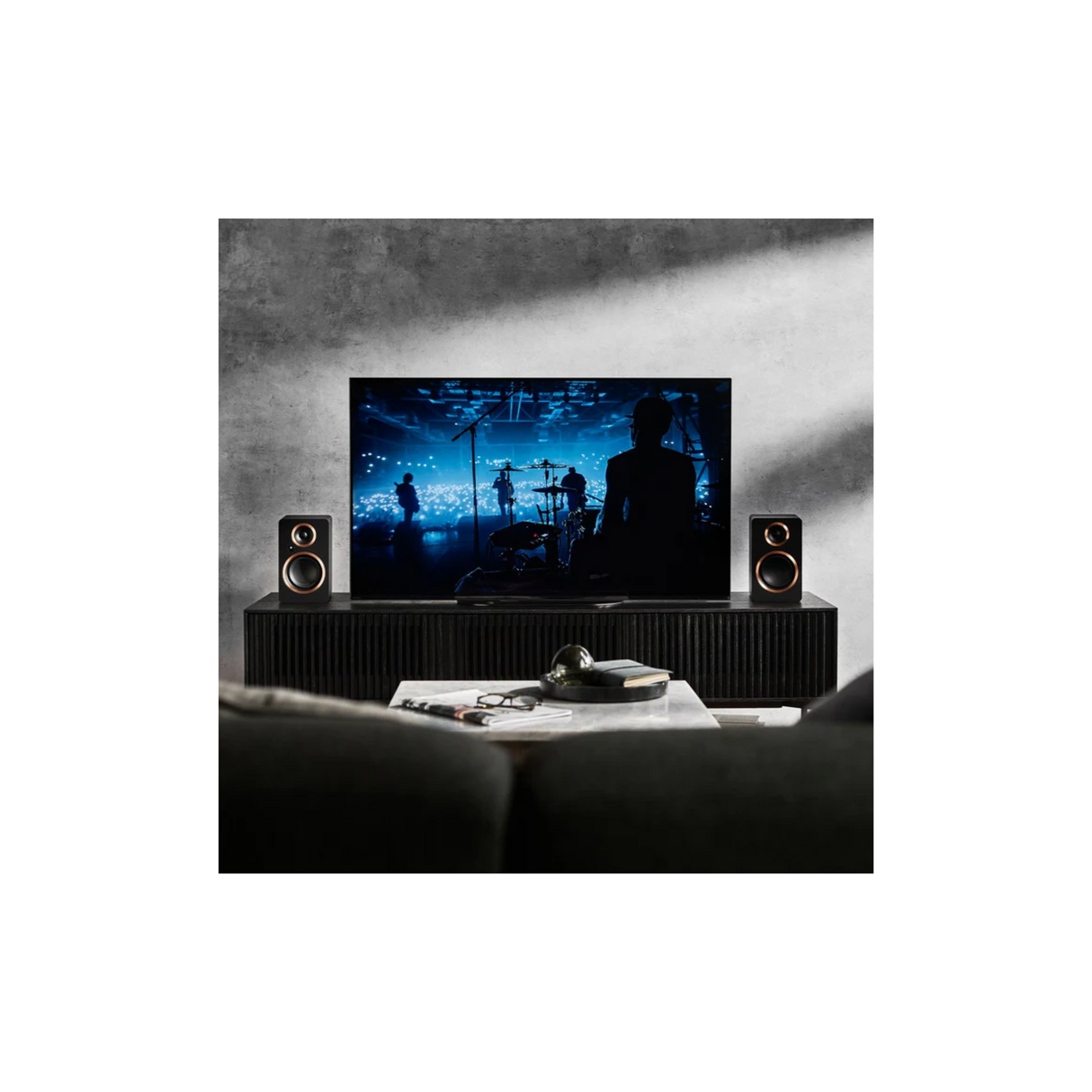 Argon Audio Fenris A4 - Wireless Powered Bookshelf Speaker With HDMI ARC (Pair) (Black)