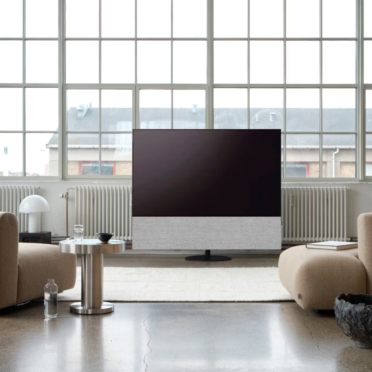 Canvas 77'' Soundbar (Fabric Finish, Structured Grey)