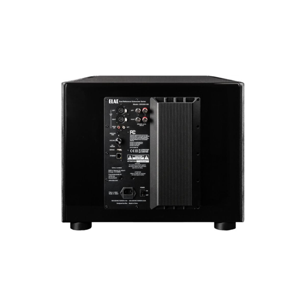 Elac Varro DS1200 Dual Reference -  12 Inches 2400W Premium Powered Subwoofer