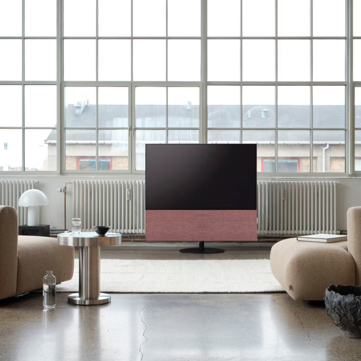 Canvas 65'' Soundbar (Fabric Finish, Burnt Umber)