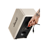Marshall Stanmore IV Wired Connectivity Bluetooth Speaker with Auracast & RCA or 3.5mm Input (Cream)