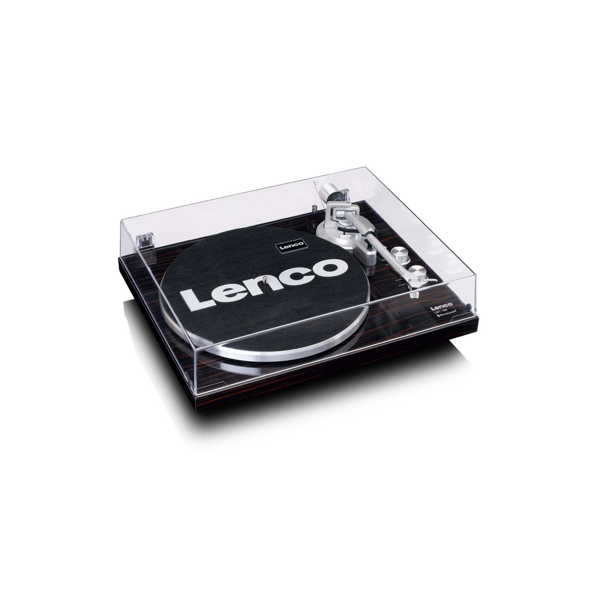 Lenco LBT-188WA - Record Player with Bluetooth (Dark Brown)