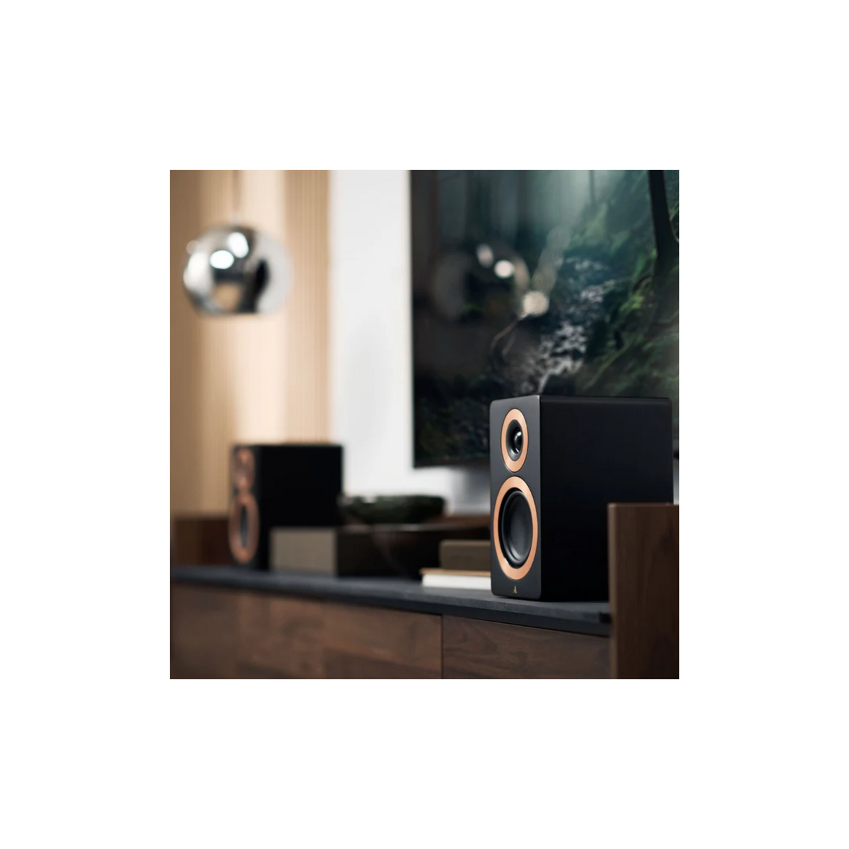 Argon Audio Forte A4 MK2 - Powered Bookshelf Speaker with HDMI ARC (Pair) (Black)