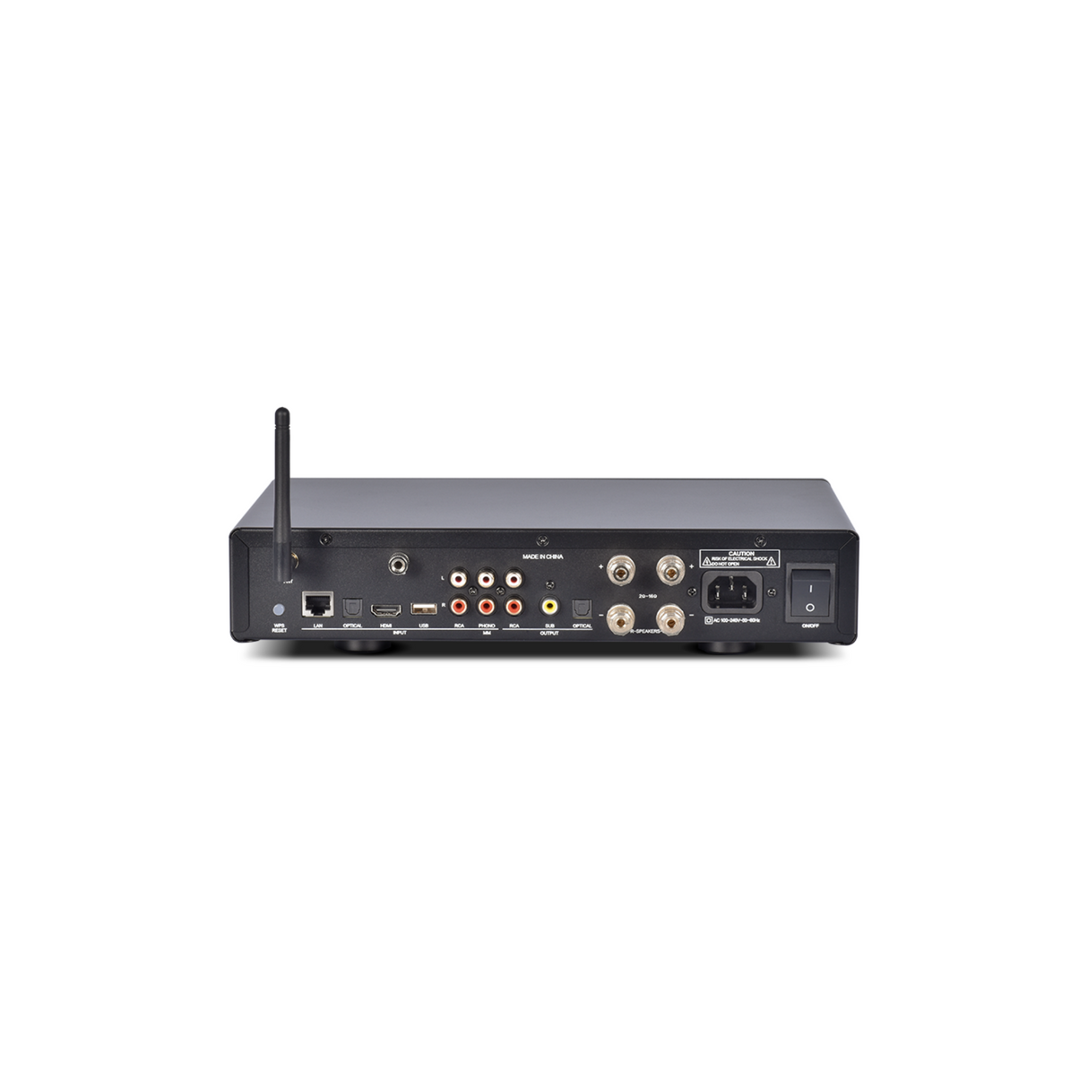 Pure Acoustics Quantum W275 - 2.1 Channel Integrated Stereo Network Amplifier (Supports Bluetooth WIFI, RCA / HDMI ARC/ LAN)
