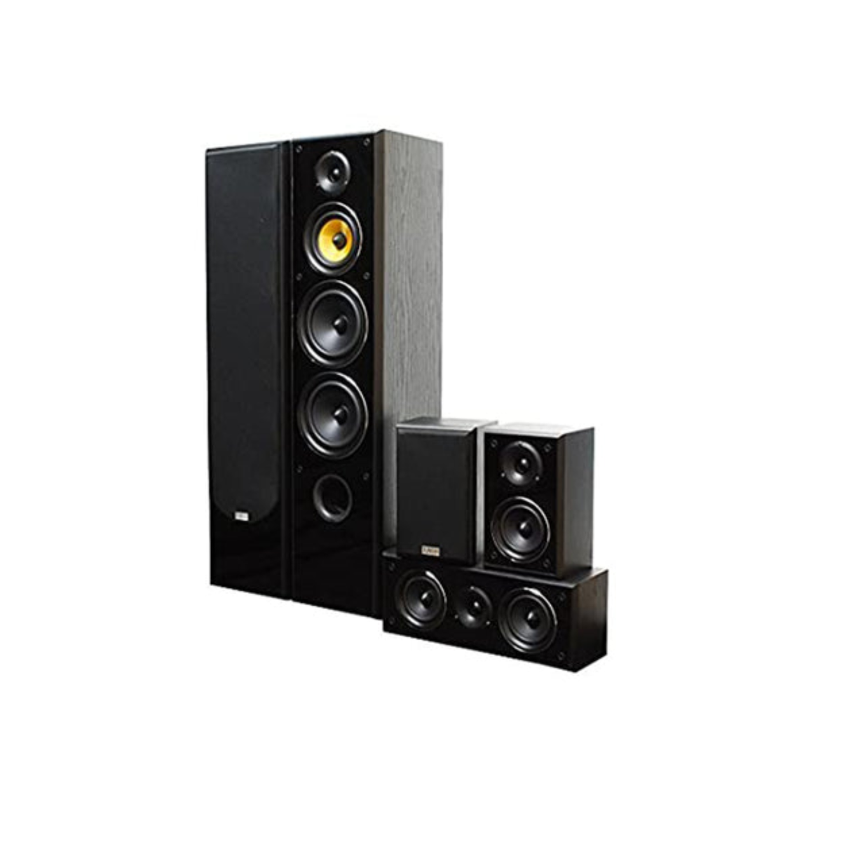 Denon AVR-X250BT 5.1 Channel AV Receiver + TAGA Harmony TAV-606 V.3 Speaker Package + TAGA Harmony TSW-90 V.4 10'' Subwoofer - 5.1Home Theatre Bundle