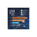 1Mii B06T3+ - Wireless Bluetooth Receiver HiFi HD Audio Adapter Bluetooth 5.2 Receiver,LDAC Aptx Bluetooth Audio Adapter for Home Stereo,RCA 3.5mm Jack aux HiFi