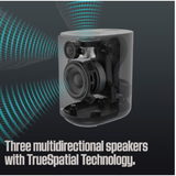 Bose Lifestyle Ultra Speaker - Wireless Home Speaker, TrueSpatial Audio, CleanBass, AirPlay & Google Cast (White) (Pair)