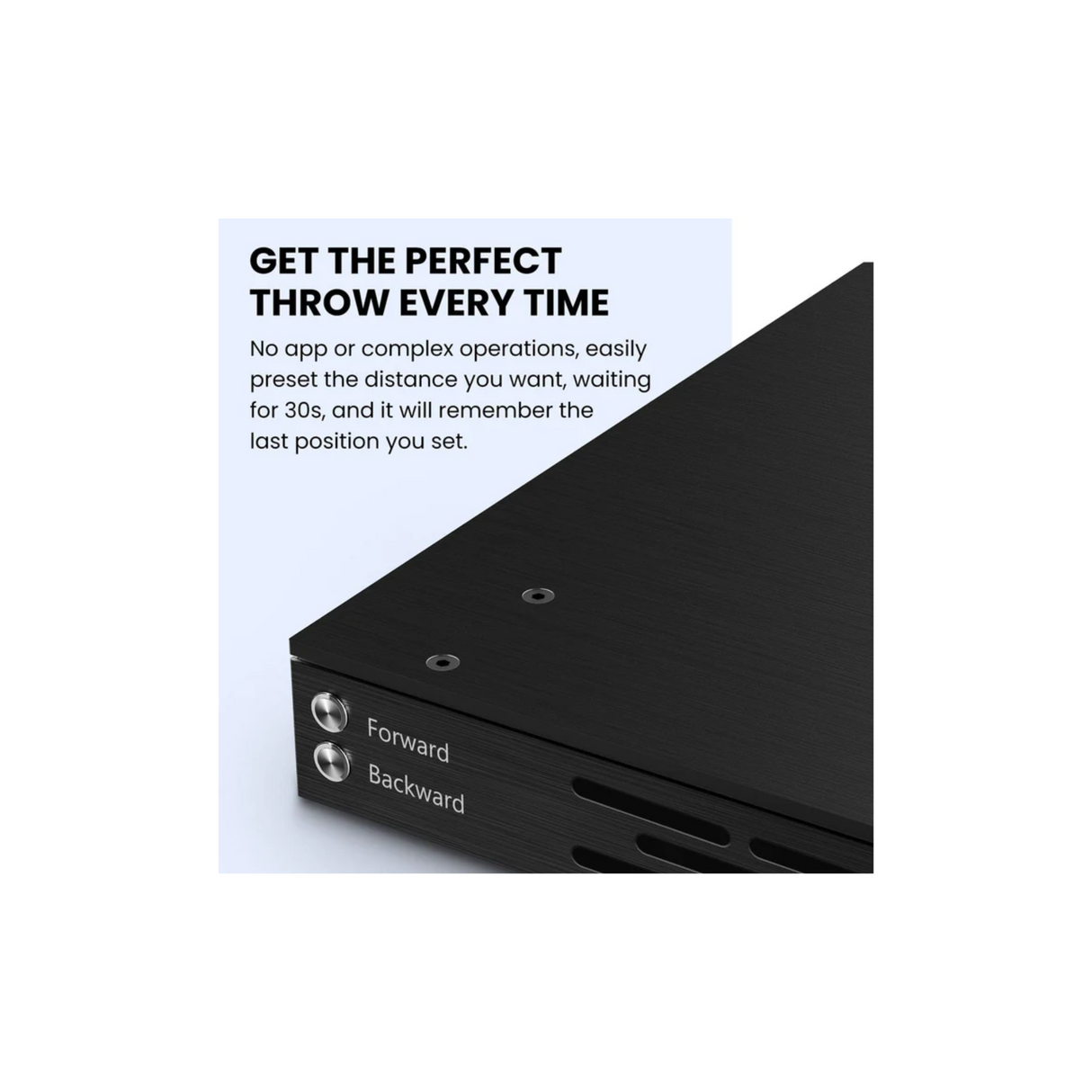 AWOL Vision IC-A150 - Motorized Slider Tray for Ultra short throw(UST) Projector, extend to 150" picture, automatically Retractable Tray