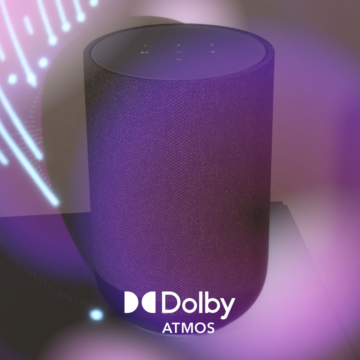 Denon Home 200 - Wireless Smart Powered Speaker by HEOS With Dolby Atmos Music (Charcoal)
