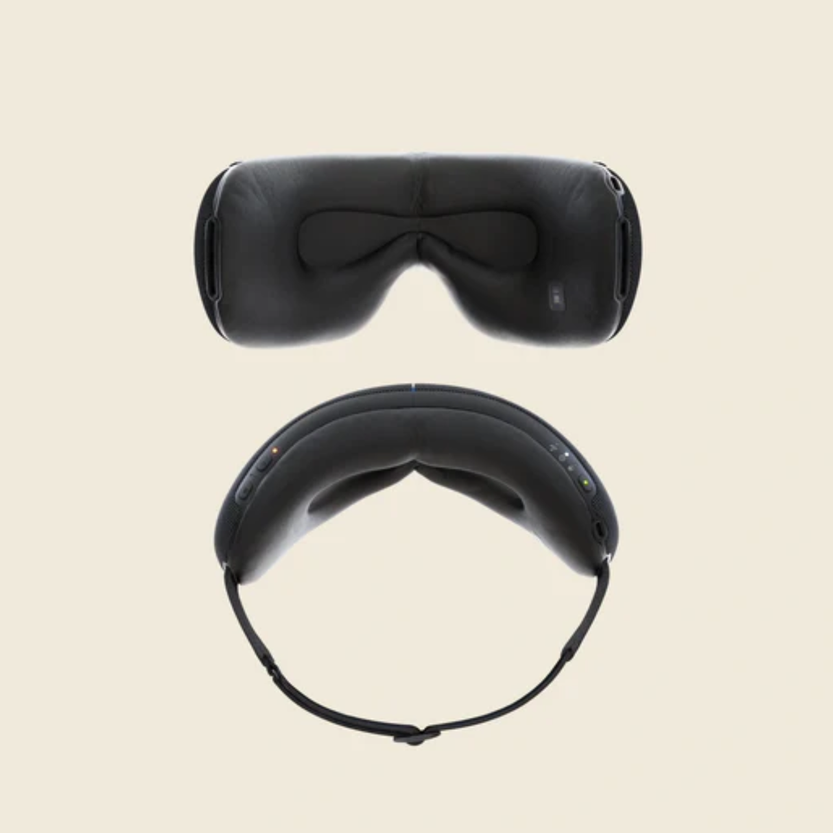 Therabody SmartGoggles (2nd Generation) Heated Eye Mask & Eye Massager - Blackout Sleep Mask & Temple Massage for Personalized Relaxation, Stress Relief (Black)