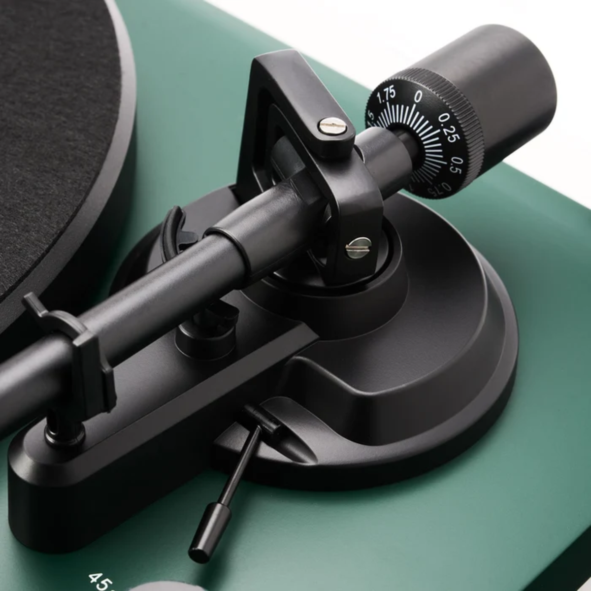 Argon Audio TT MK2 - Manual Belt Drive Turntable (Pine Green, Lacquer)