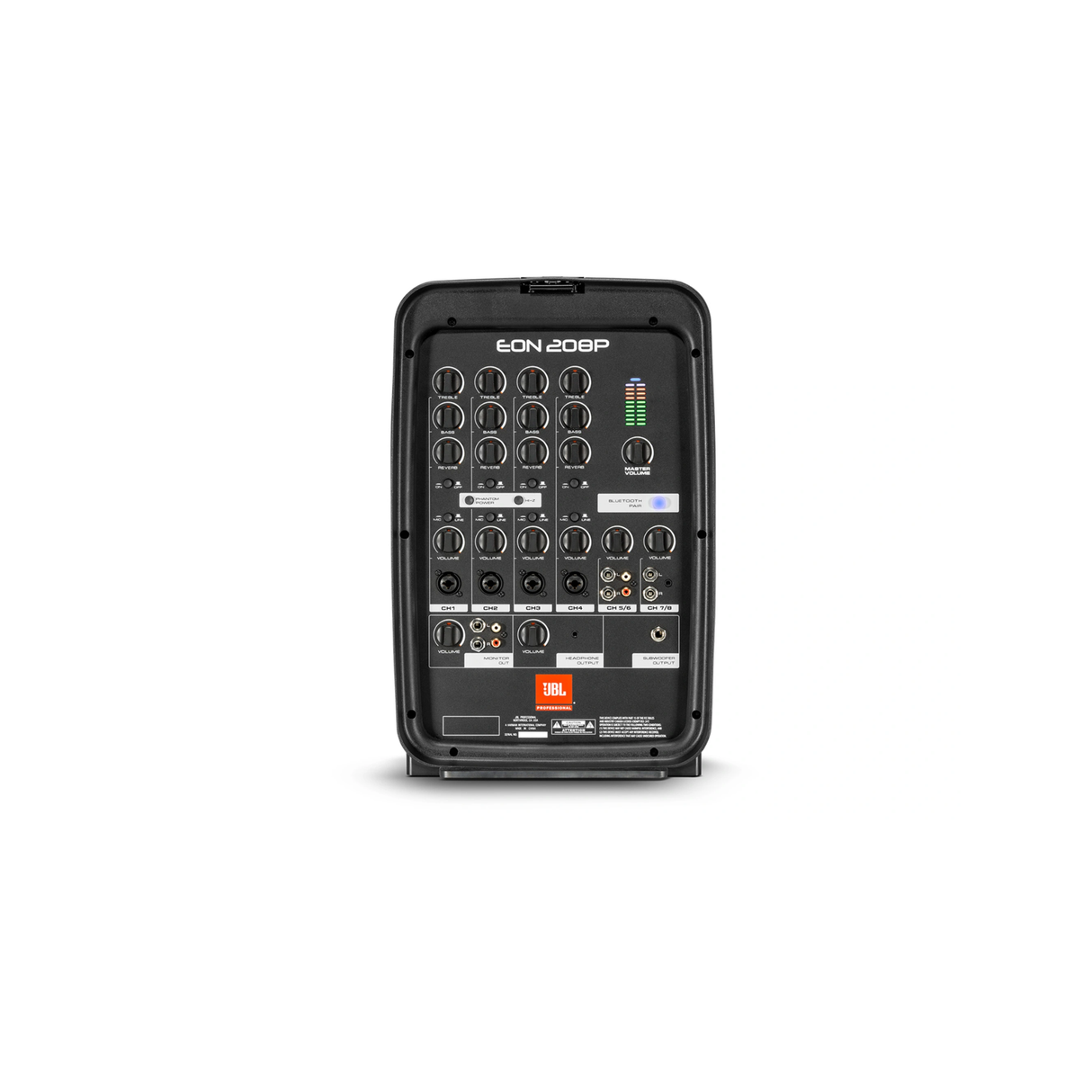 JBL EON208P - 8 Inches 2-Way PA with Powered 8-Channel Mixer & Bluetooth Speaker