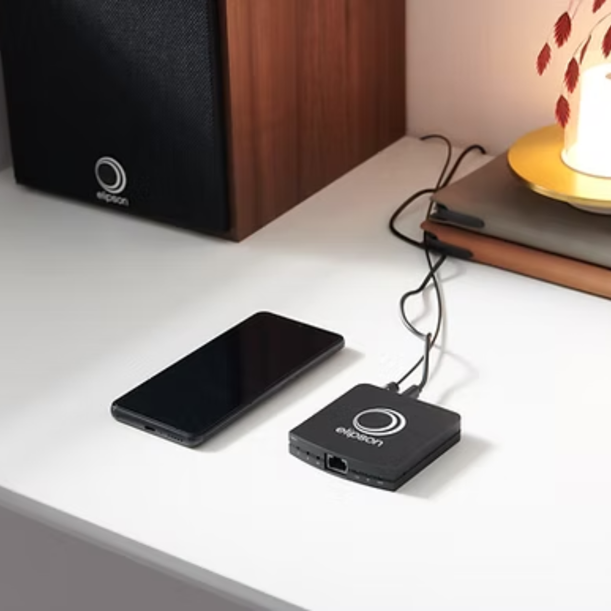 Elipson Stream S300 Xi - Wireless Hi-Res Audio Streamer, Multiroom Stereo, Preamplifier