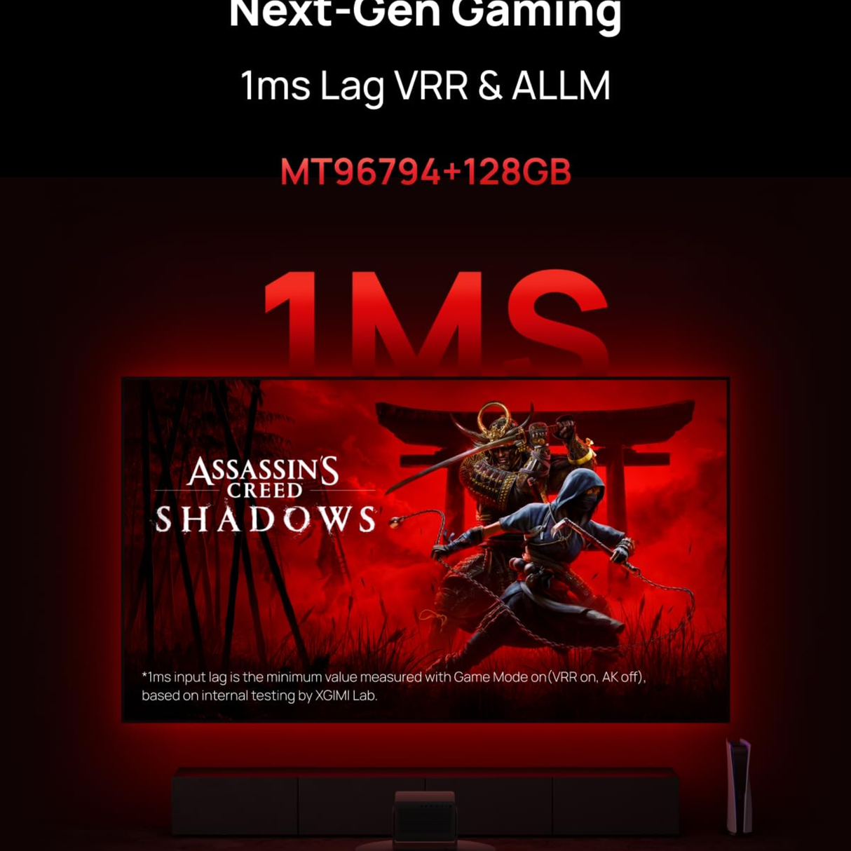 XGIMI Horizon 20 Pro - 4K UHD Android Smart Triple Laser Projector With IMAX Enhanced, 4100 ISO Lumens