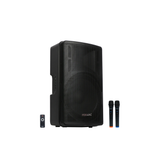 Persang Baretone MAX 15R - 15 Inches Powered Speaker with DSP, Bluetooth, USB, SD Card, Dual Mic Support