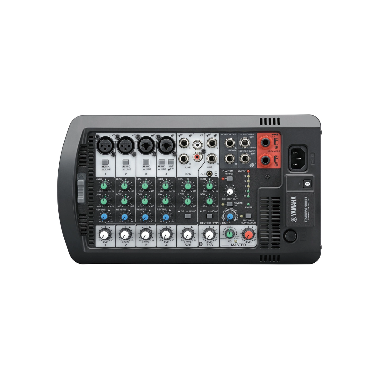 Yamaha Stagepas 400BT - All-in-One Portable Speaker with Bluetooth (400 Watts)