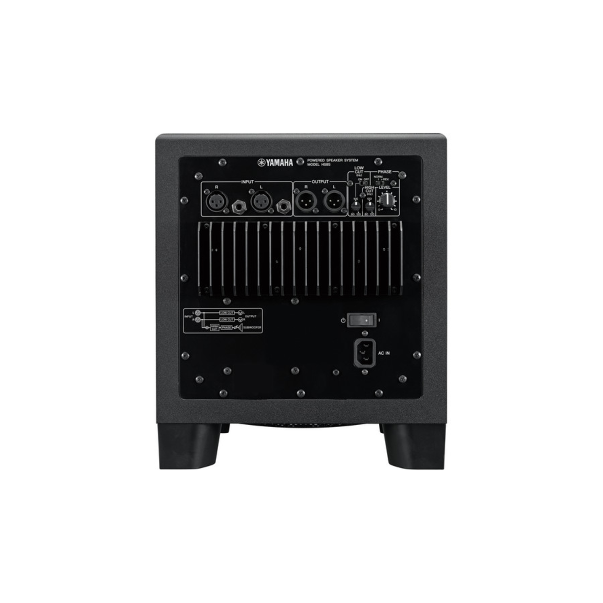 Yamaha HS8S - 8 Inches 150W Active Studio Subwoofer