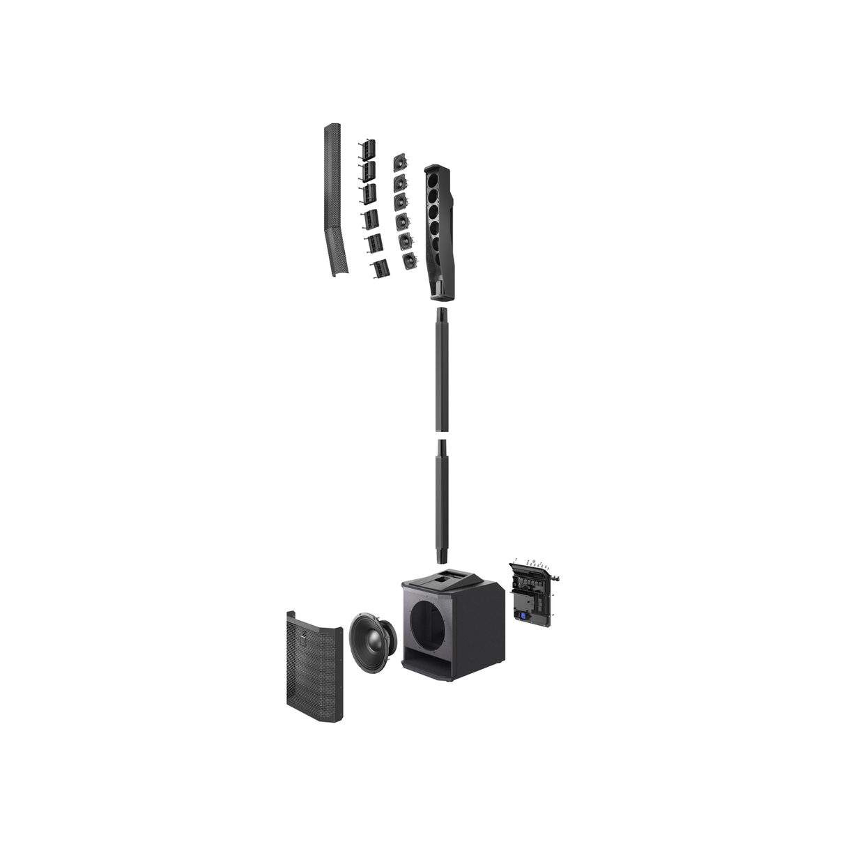 Electro-Voice Evolve 30M - Portable Powered Array Loudspeaker System
