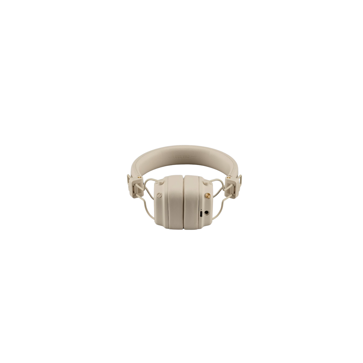 Marshall Major V Wireless on-ear headphones with 100+ hours of playtime (Cream)