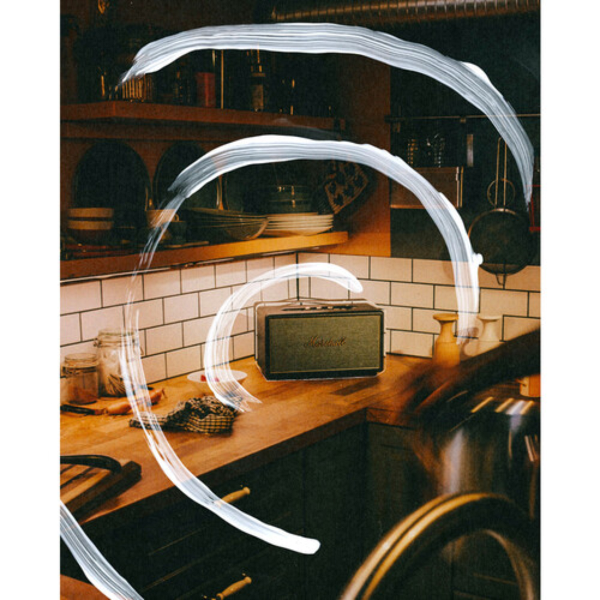 Marshall Stanmore IV Wired Connectivity Bluetooth Speaker with Auracast & RCA or 3.5mm Input (Black)