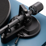 Argon Audio TT MK2 - Manual Belt Drive Turntable (Atlantic Blue, Lacquer)