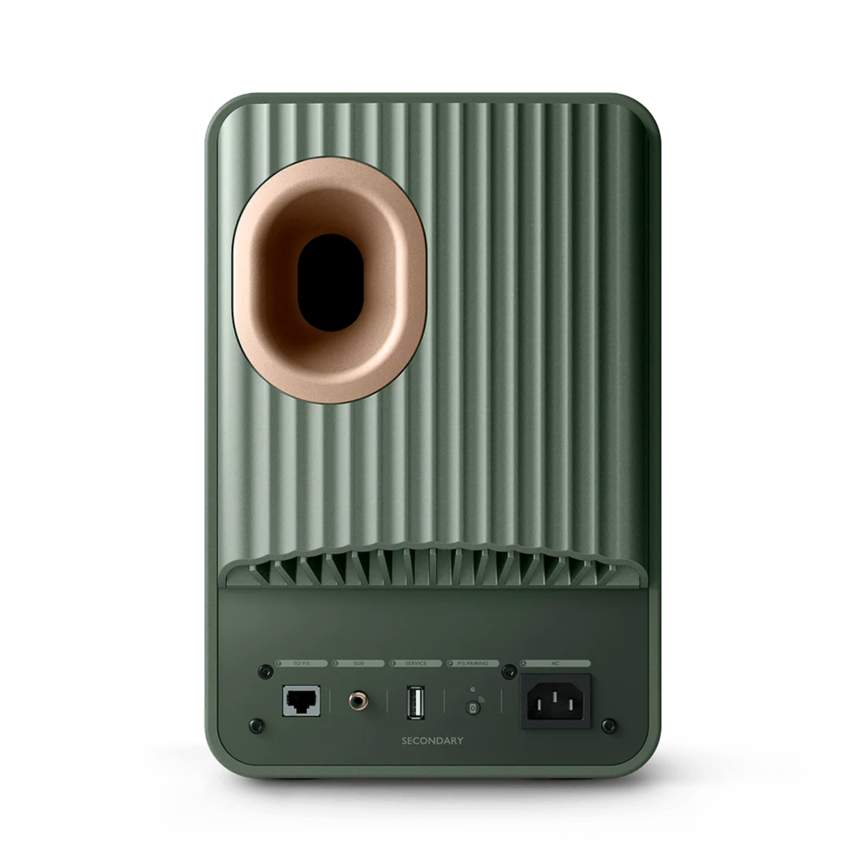 KEF LS50 Wireless 2 - Powered/Active Bookshelf Speaker (Pair) (Moss Green)
