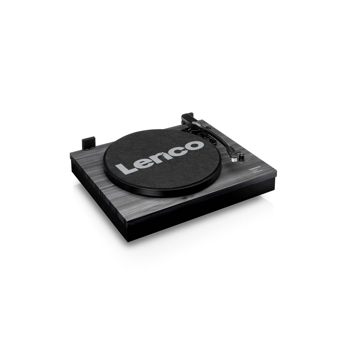 Lenco LS-300BK - Record Player with Bluetooth and two Bookshelf speakers (Black)