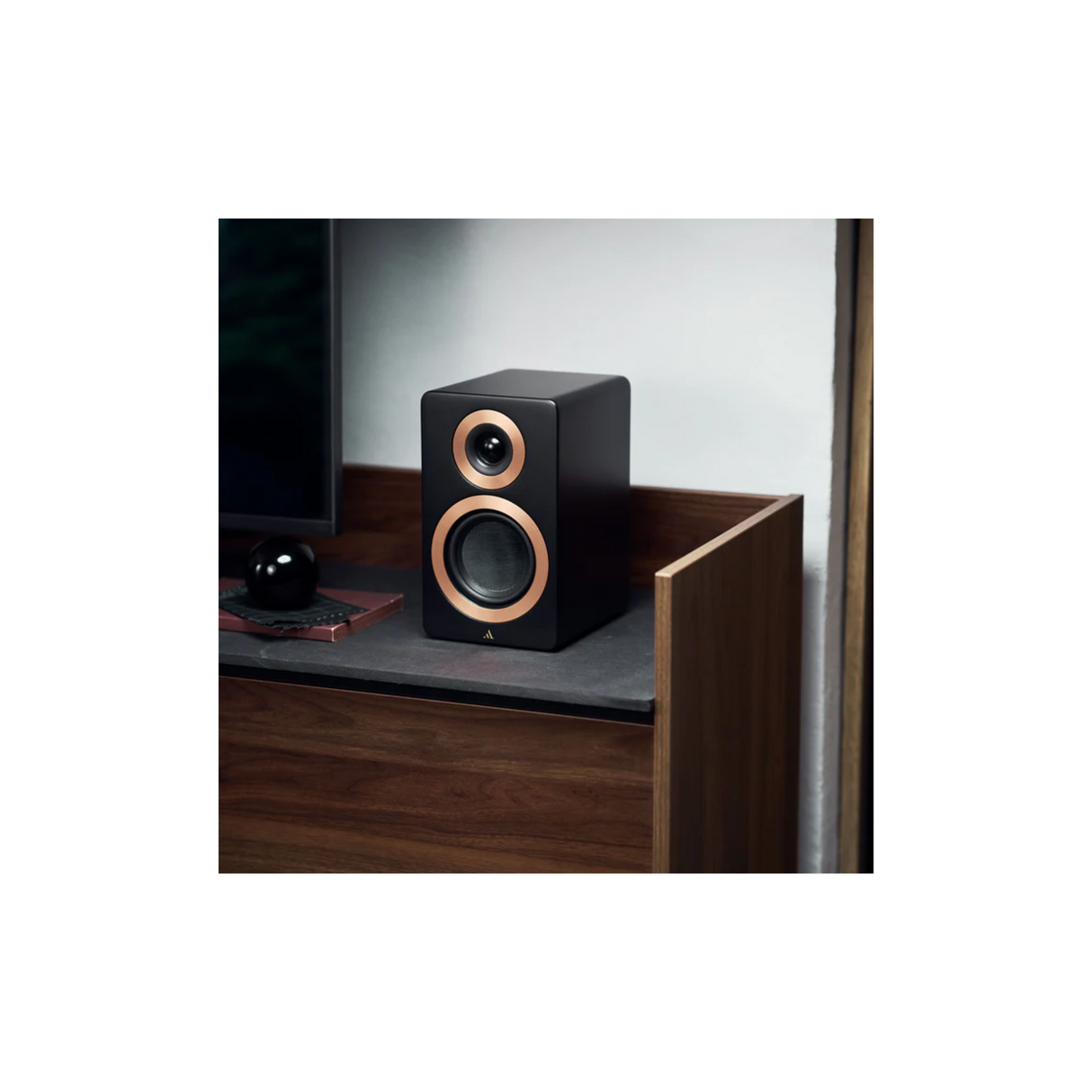 Argon Audio Forte A4 MK2 - Powered Bookshelf Speaker with HDMI ARC (Pair) (Black)