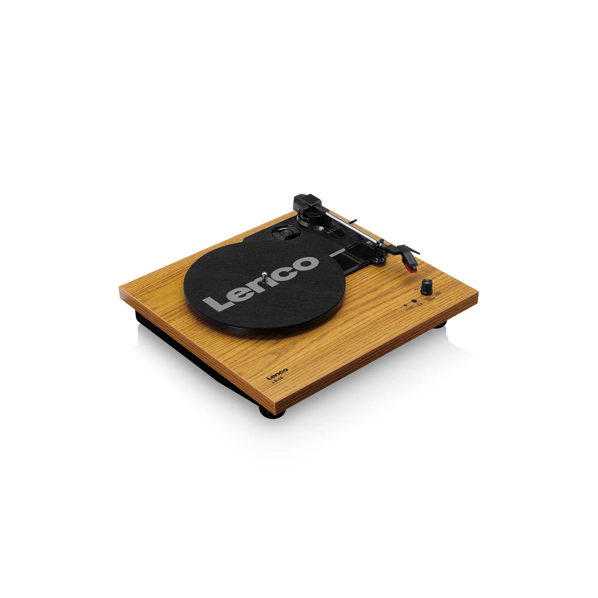Lenco LS-10WD - Record Player with built-in speakers (Wood)