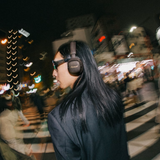 Marshall Milton A.N.C. Wireless On-Ear Headphones with Adaptive Active Noise Cancelling | 80 Hours Wireless Playtime | Durable & Foldable Design for Travel (Brown)