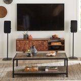 Sanus WSS52 Speaker Stand for Sonos Five Speakers (Black) (Each)
