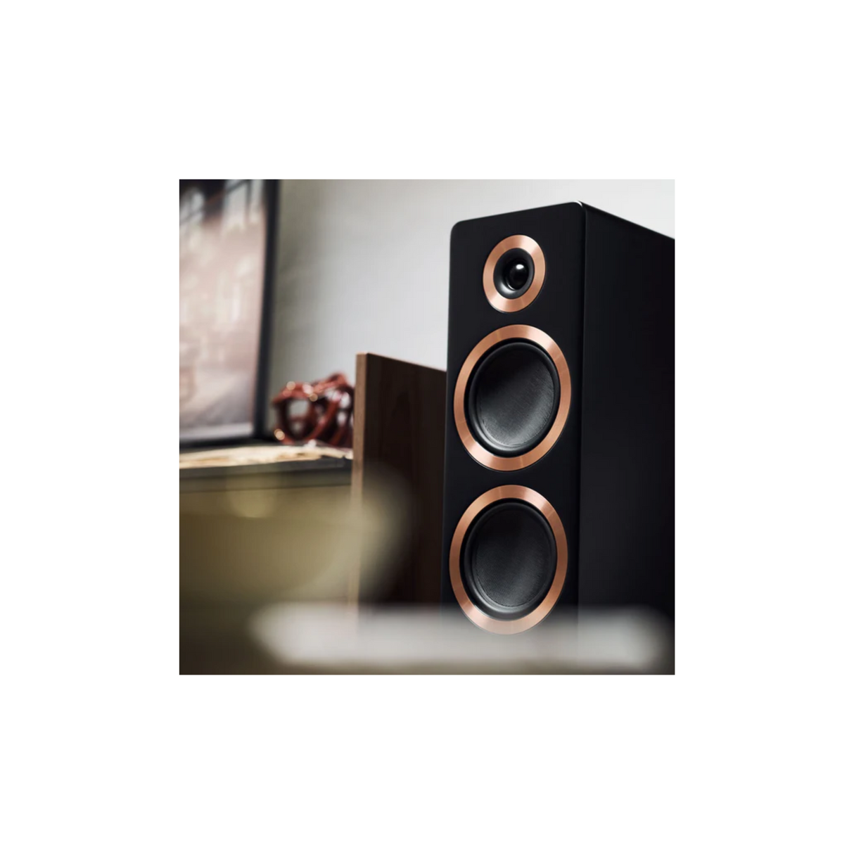 Argon Audio Forte A55 Wifi - Wifi Enabled Powered Floor Standing Speaker with HDMI ARC (Pair) (Black)