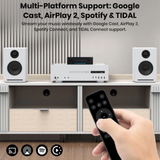 Arylic LP20 Wireless Music Streamer with DAC (Supports AirPlay 2, Apple Home & Spotify) (AKM4490 DAC)