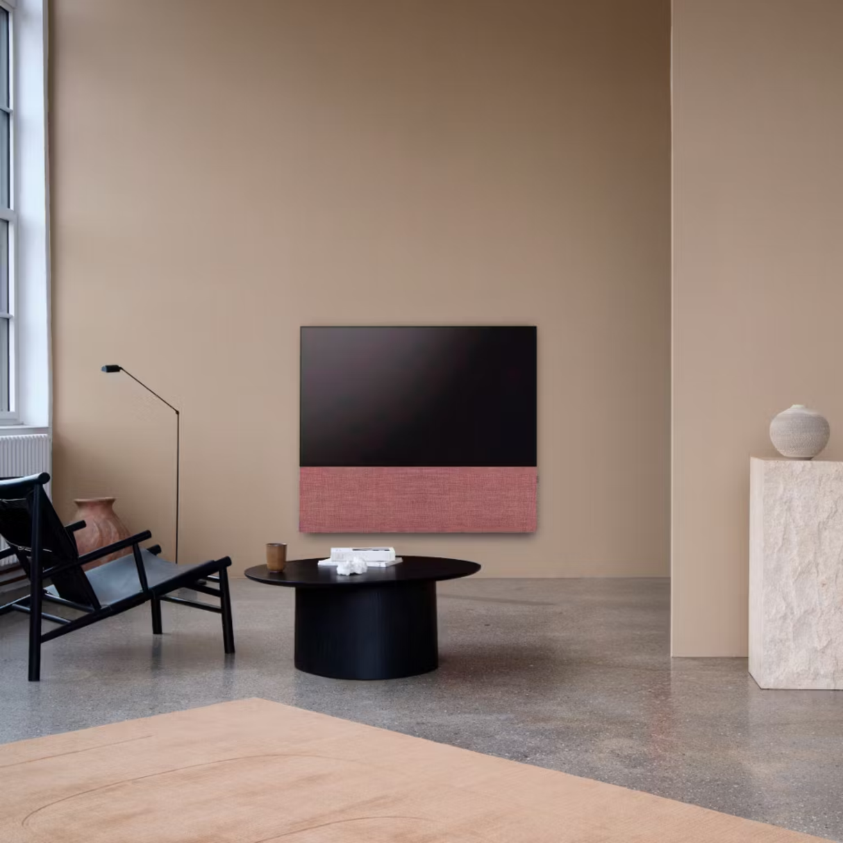 Canvas 65'' Soundbar (Fabric Finish, Burnt Umber)