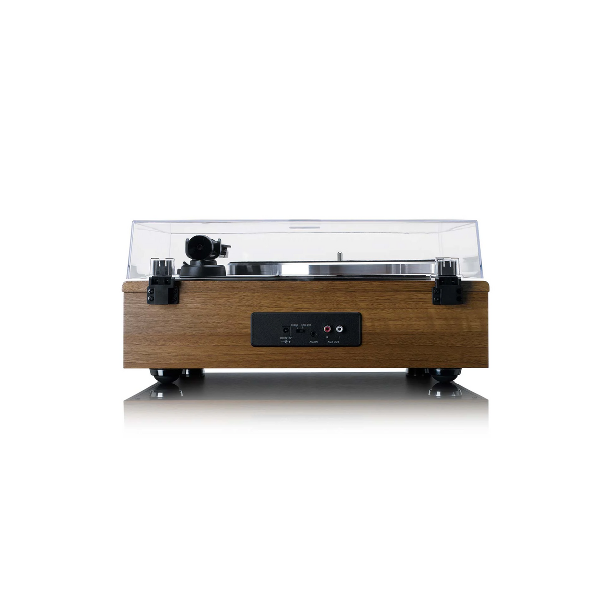 Lenco LS-410WA - Record Player with 4 built-in speakers (Wood)