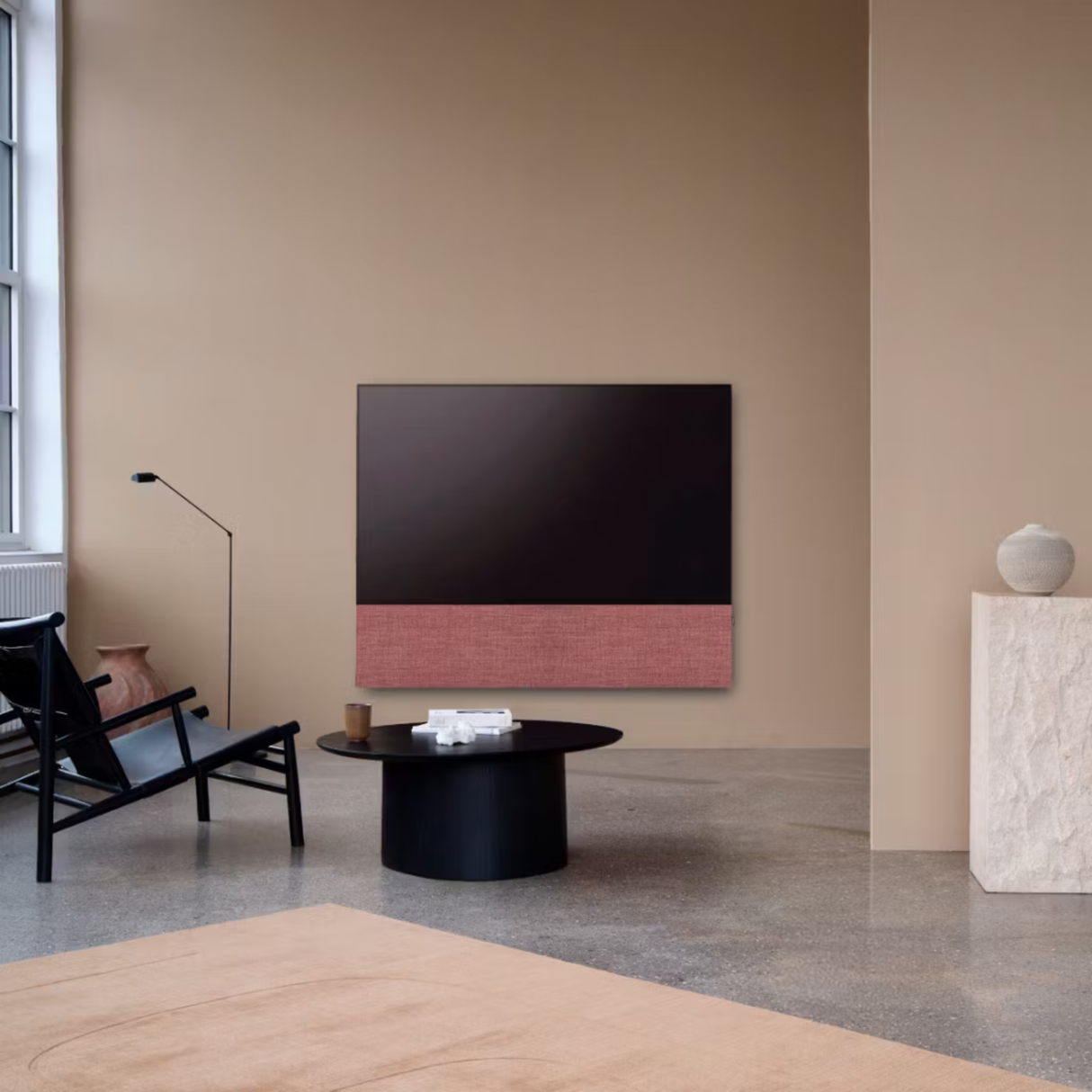 Canvas 77'' Soundbar (Fabric Finish, Umber)