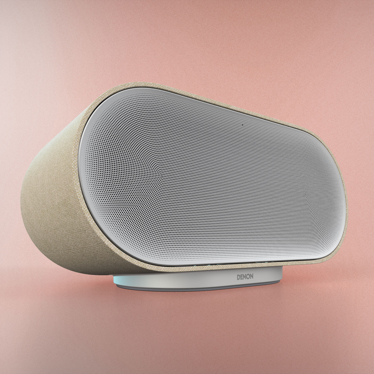 Denon Home 600 - Wireless Smart Speaker Powered by HEOS With Dolby Atmos Music (Stone)