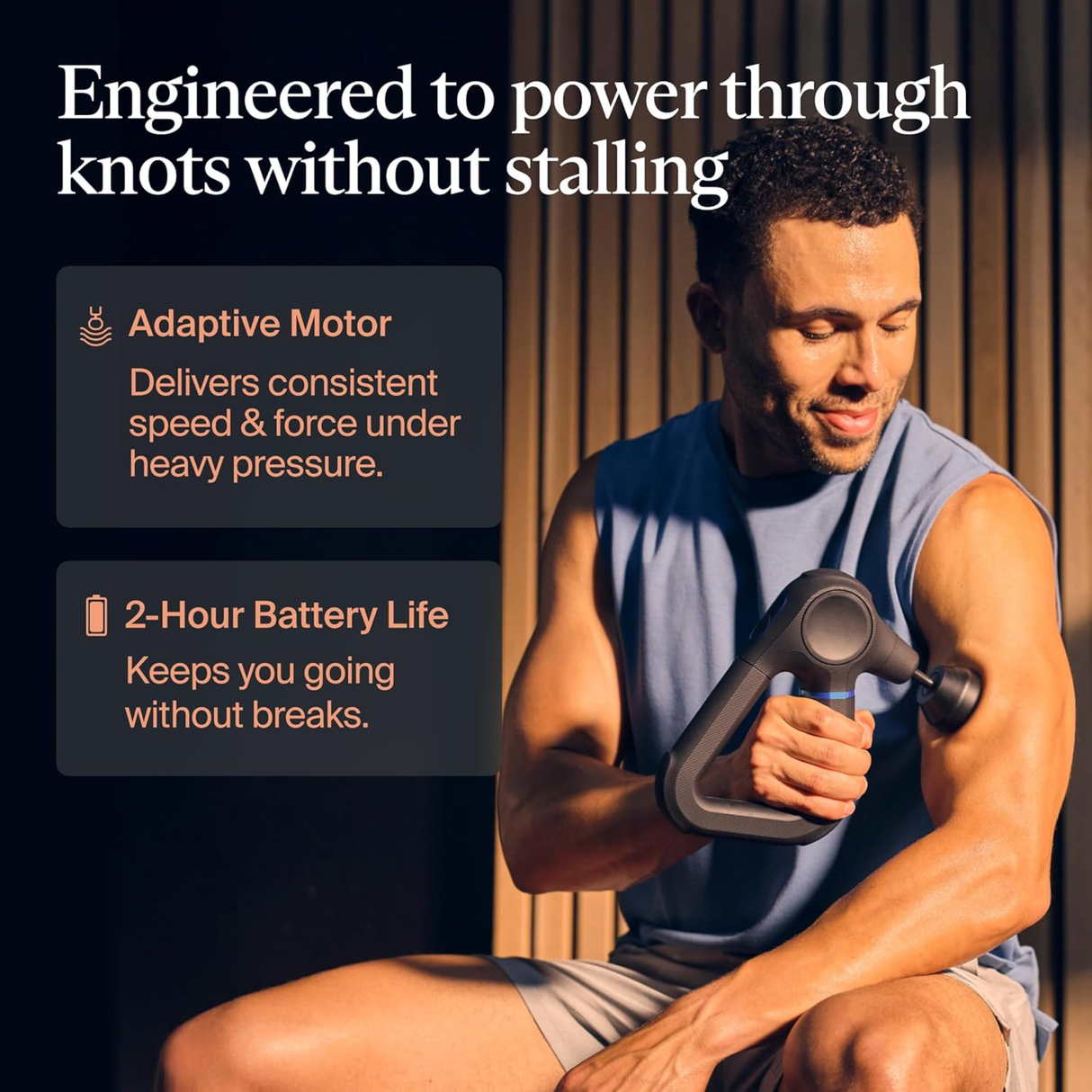 Theragun Prime 6th Generation by Therabody - Deep, Powerful Massage Gun in a Rugged