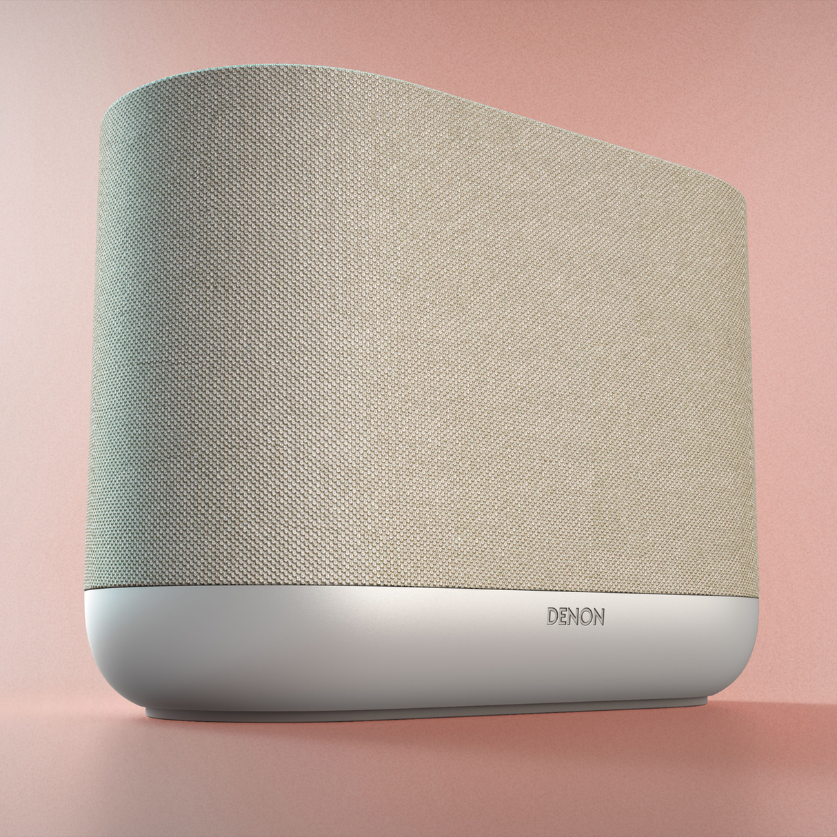 Denon Home 400 - Wireless Smart Speaker Powered by HEOS With Dolby Atmos Music (Stone)