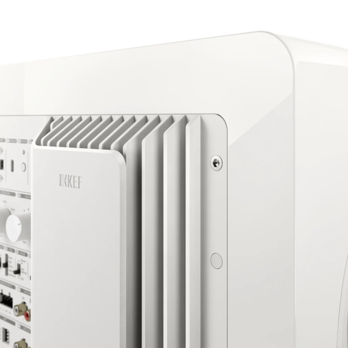 KEF KC92 - 9 Inches Powered Subwoofer (White Gloss)
