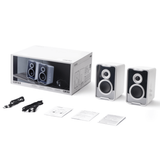 Edifier QR30 2.0 Powered Active Bookshelf Speaker with USB (White)