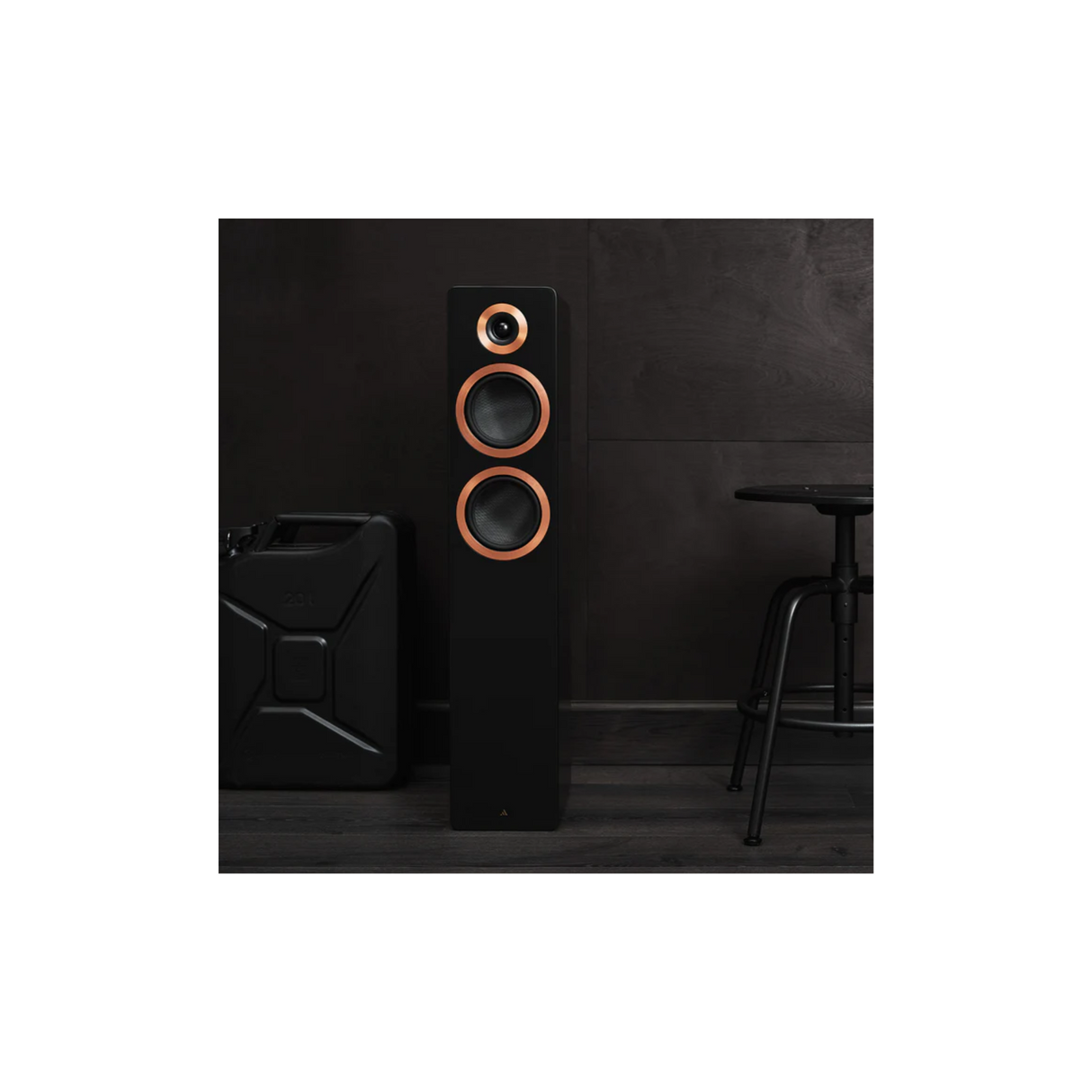Argon Audio Forte A55 MK2 - Powered Floor Standing Speaker with HDMI ARC (Pair) (Black)