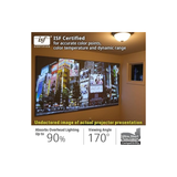 Akia Screens AK-NB115H-CLR4 - 115 Inches CineGrey Ceiling Light Rejection and Ambient Light Rejection Edge Free/Edgeless Fixed Frame Ultra Short Throw Projection Screen