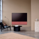 Canvas 83'' Soundbar (Fabric Finish, Burnt Umber)