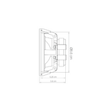 Pure Acoustics RIFT 013  - 3'' 50W In-Ceiling Speaker (Pair)