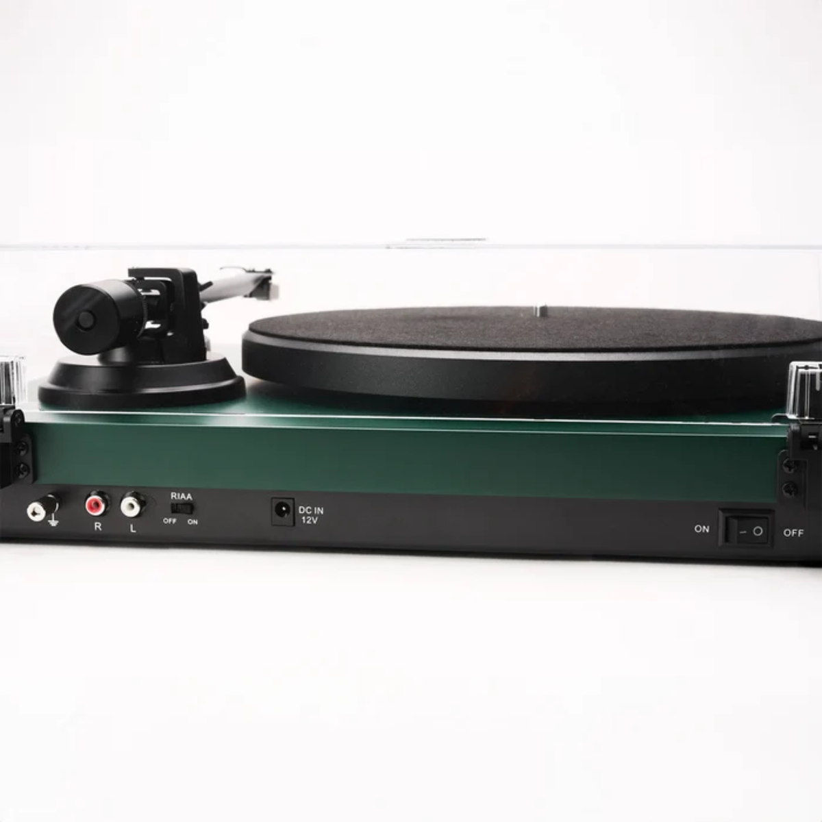 Argon Audio TT MK2 - Manual Belt Drive Turntable (Pine Green, Lacquer)