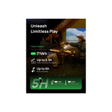 XGIMI MoGo 4 - 1080P Full HD Google TV Smart Portable Projector with Built-In Battery