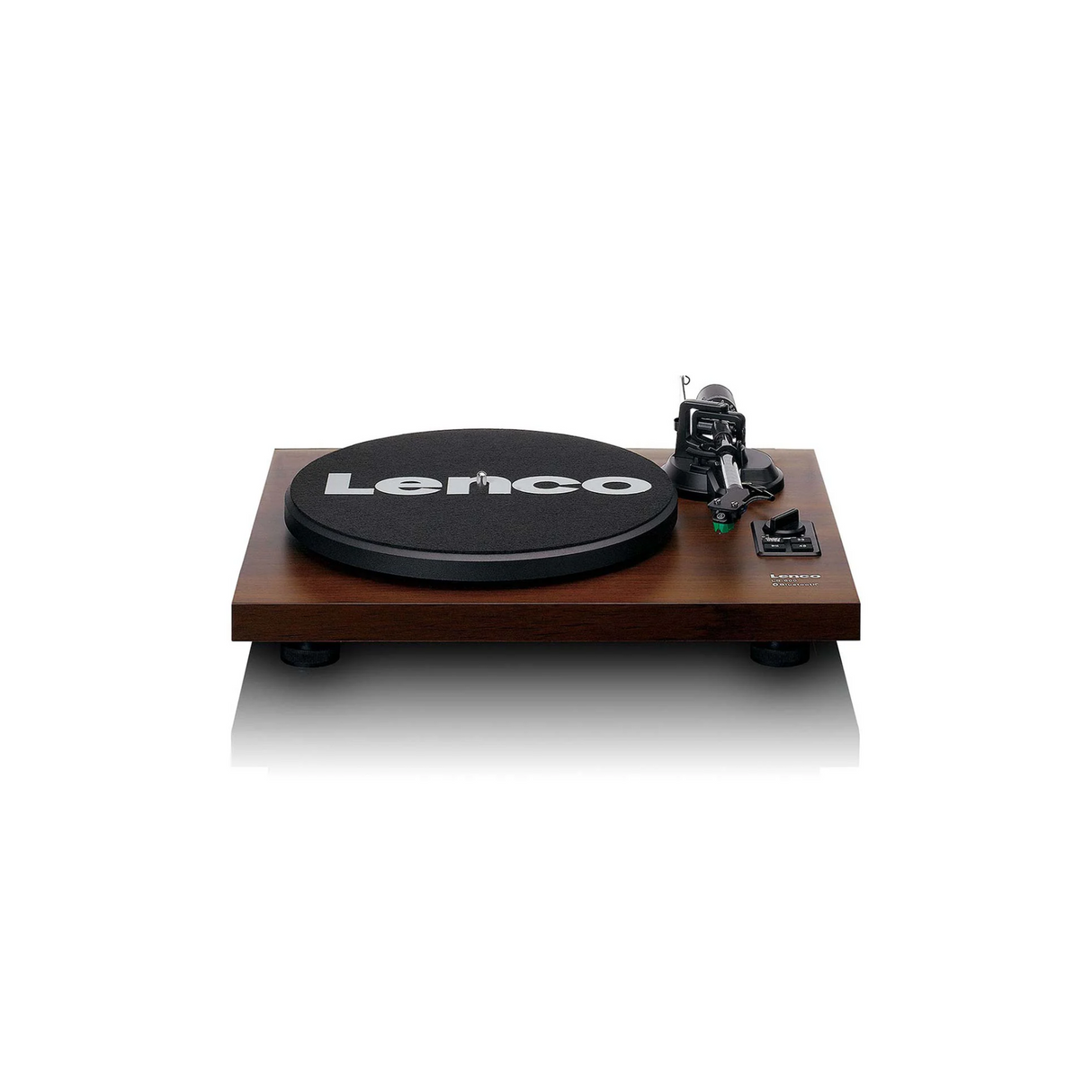 Lenco LS-600WA - Record player with built-in amplifier & Bluetooth plus 2 Bookshelf speakers (Walnut)